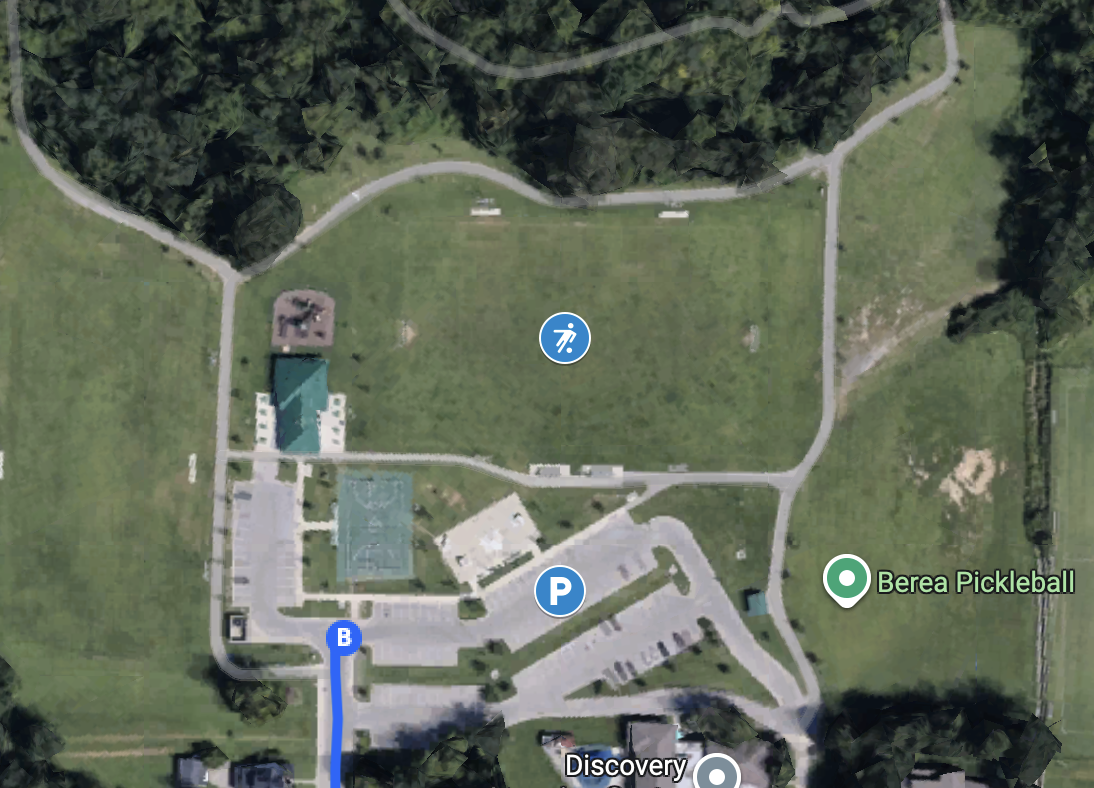Aerial view of Berea Skate Park
